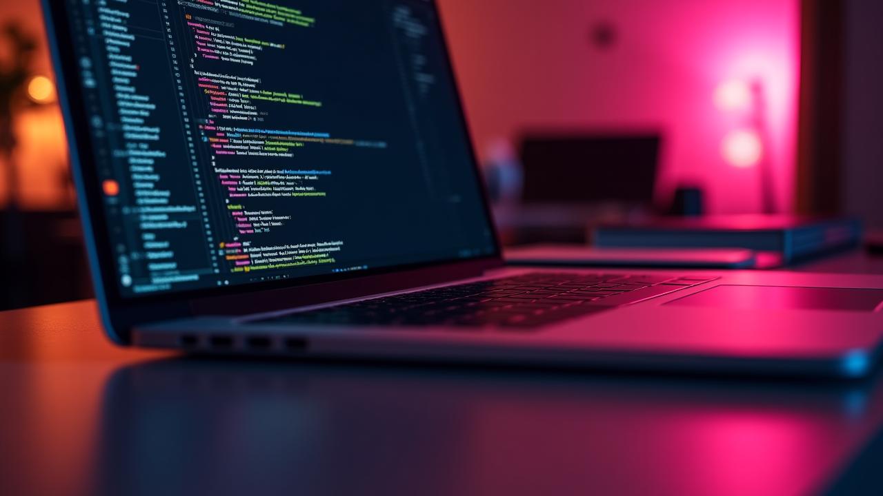 Sviluppatrice al lavoro su un progetto professionale di coding